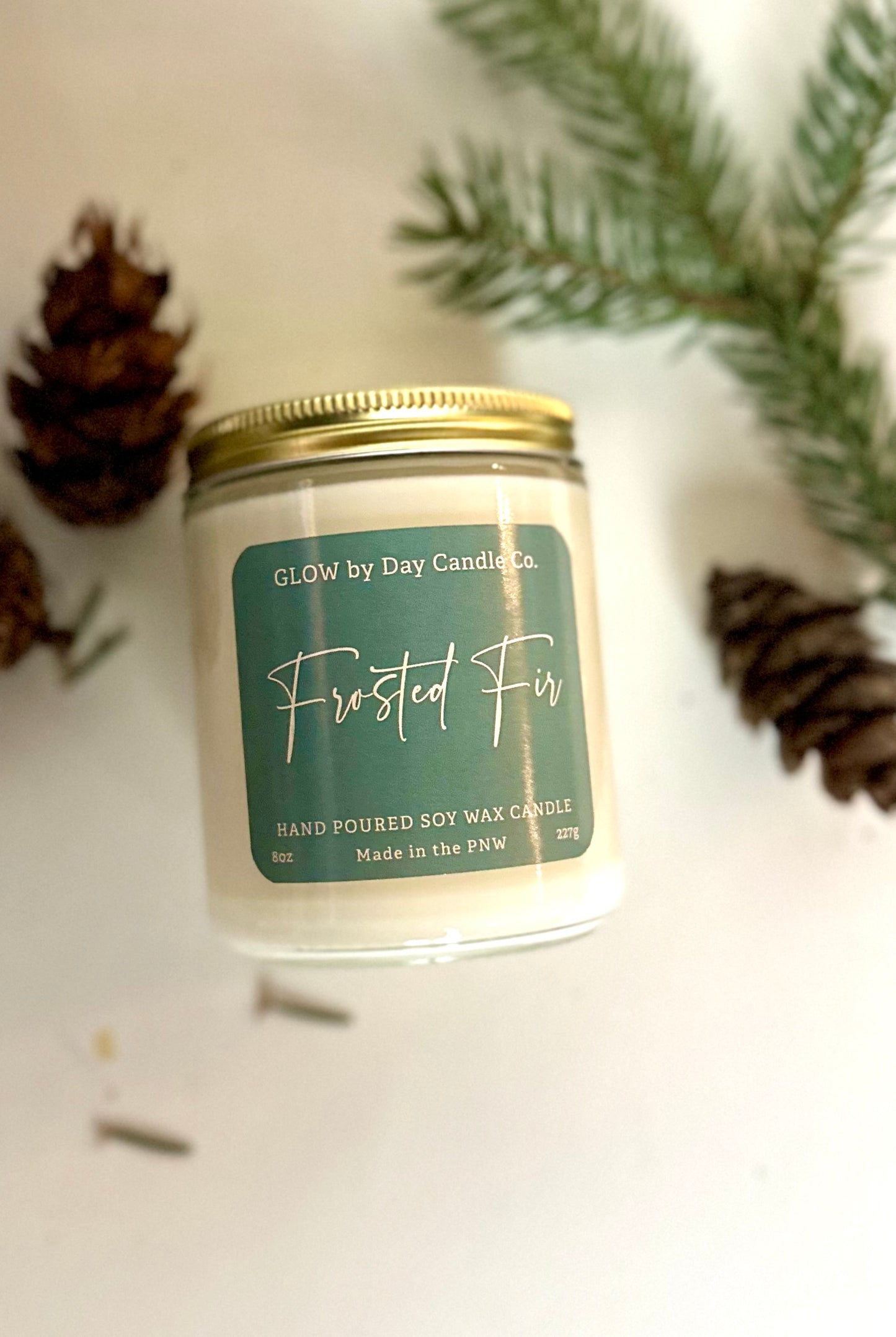 Frosted Fir 8oz Candle