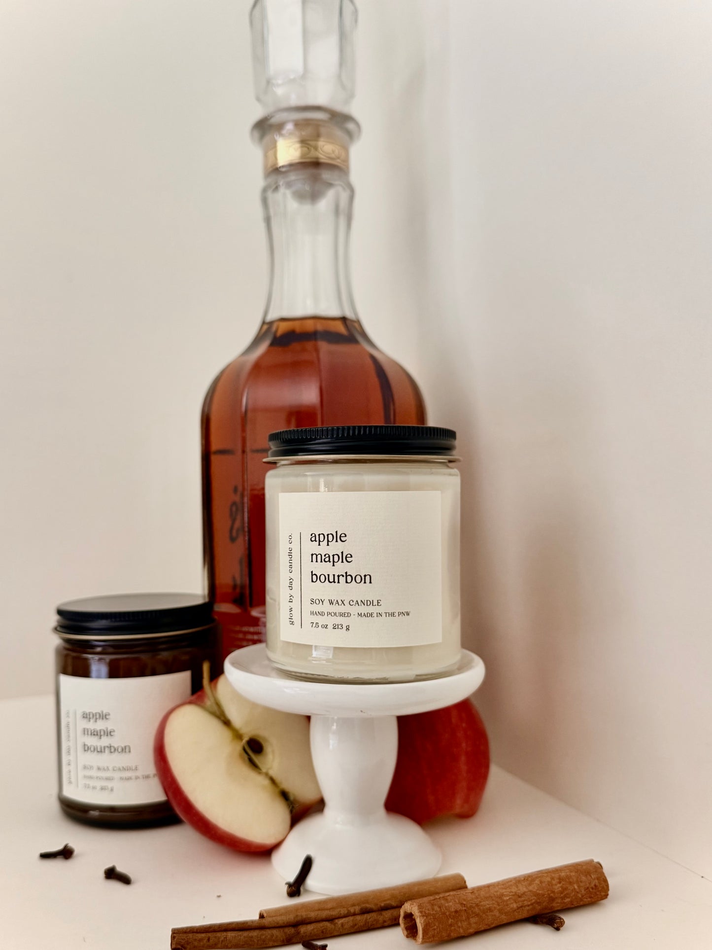 Apple Maple Bourbon 8oz Candle