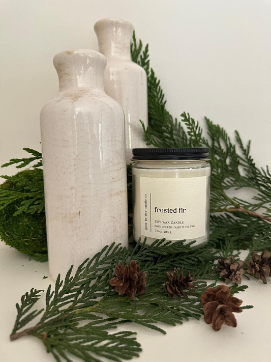 Frosted Fir 8oz Candle